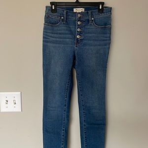 Madewell 9” Mid-Rise Skinny Jeans